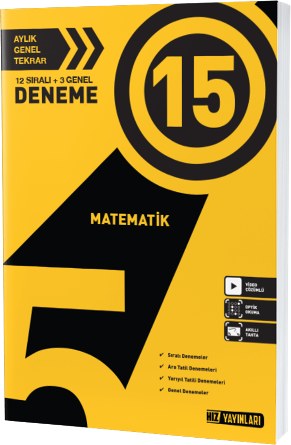 5. Sınıf Matematik 15li Deneme