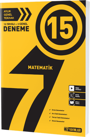 7. Sınıf Matematik  15 li  Deneme
