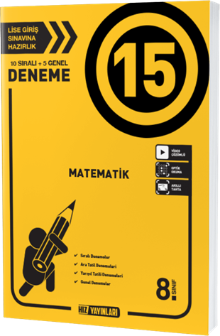8. Sınıf Matematik 15 li Deneme